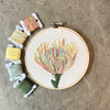 Protea (5") - DIY Embroidery Kit
