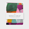Bold and Bright art card set – Abstracts I (5 Cards)