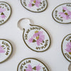 Keychain | Plant Embroidered