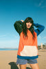 Colorblock Hooded Sweatshirt | Unisex