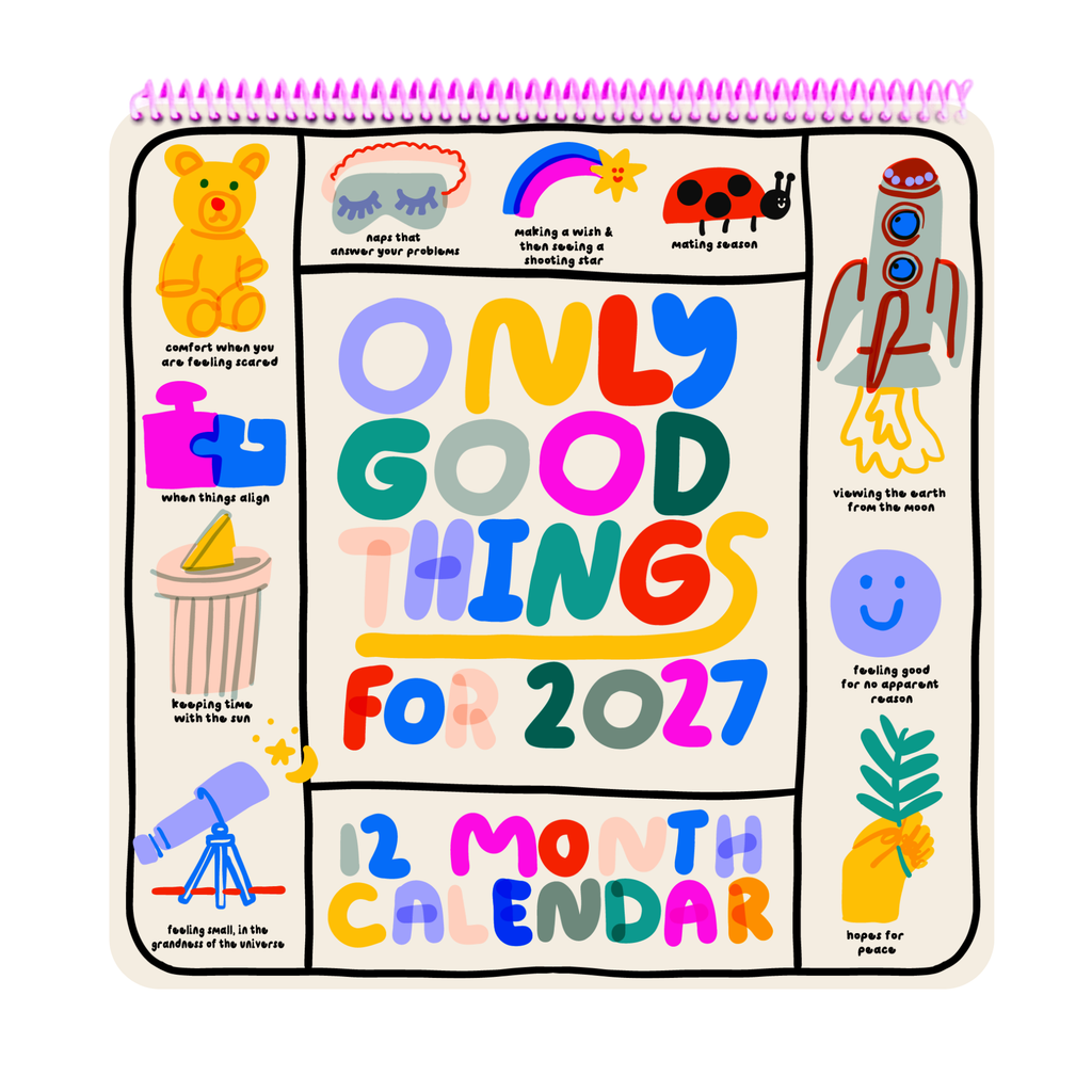 Wall Calendar | 2027 Only Good Things 12-Month