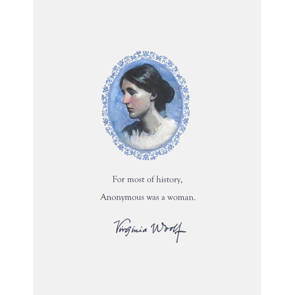 Card | Virginia Woolf