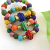 Bracelet | Kantha Gilded Bobbin