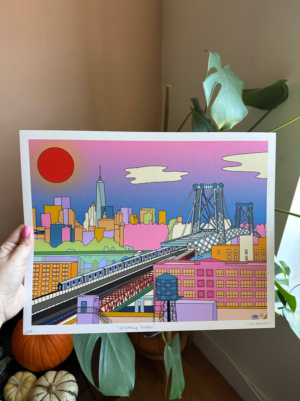 Print | Williamsburg Bridge NYC