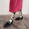 Socks | Dottie in Black & Natural