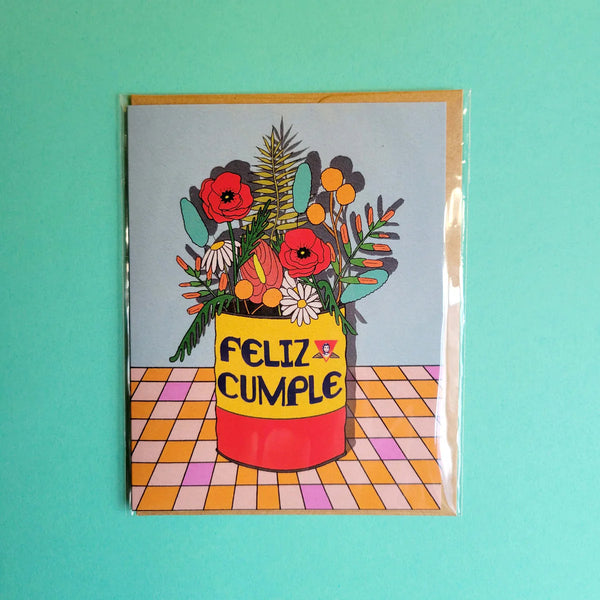 Feliz Cumple Card | Bustelo