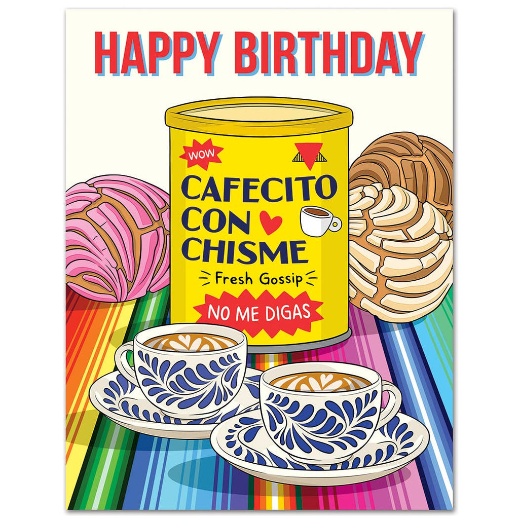 Notecard | Cafecito Con Chisme Birthday