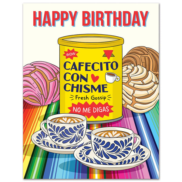 Notecard | Cafecito Con Chisme Birthday