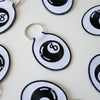 Keychain | Magic 8 Ball Embroidered
