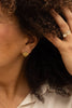 Earrings | Coquillage Studs - Brass Shell