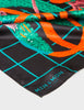 Silk Headscarf | Tangle Tales, Black