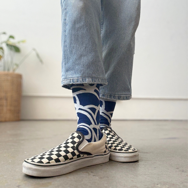 Socks | River, Fog & Navy