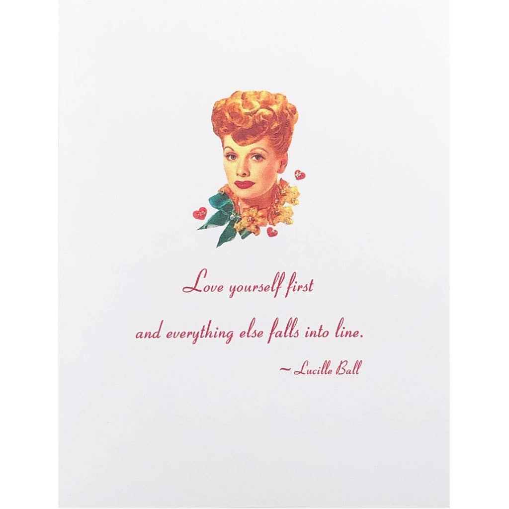 Card | Lucille Ball Quote