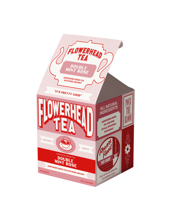 Tea Bags | Double Mint Rose