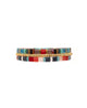 Bracelet | Set/3 Miyuki Tila (Aqua/Orange)