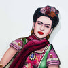 Posable fridge magnet Frida Kahlo | Celebrity Paper Doll | Mexican Art