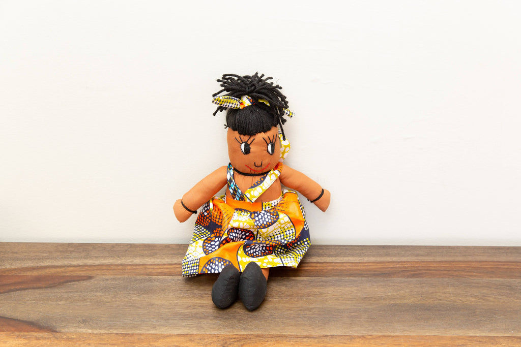 Cloth Black Doll