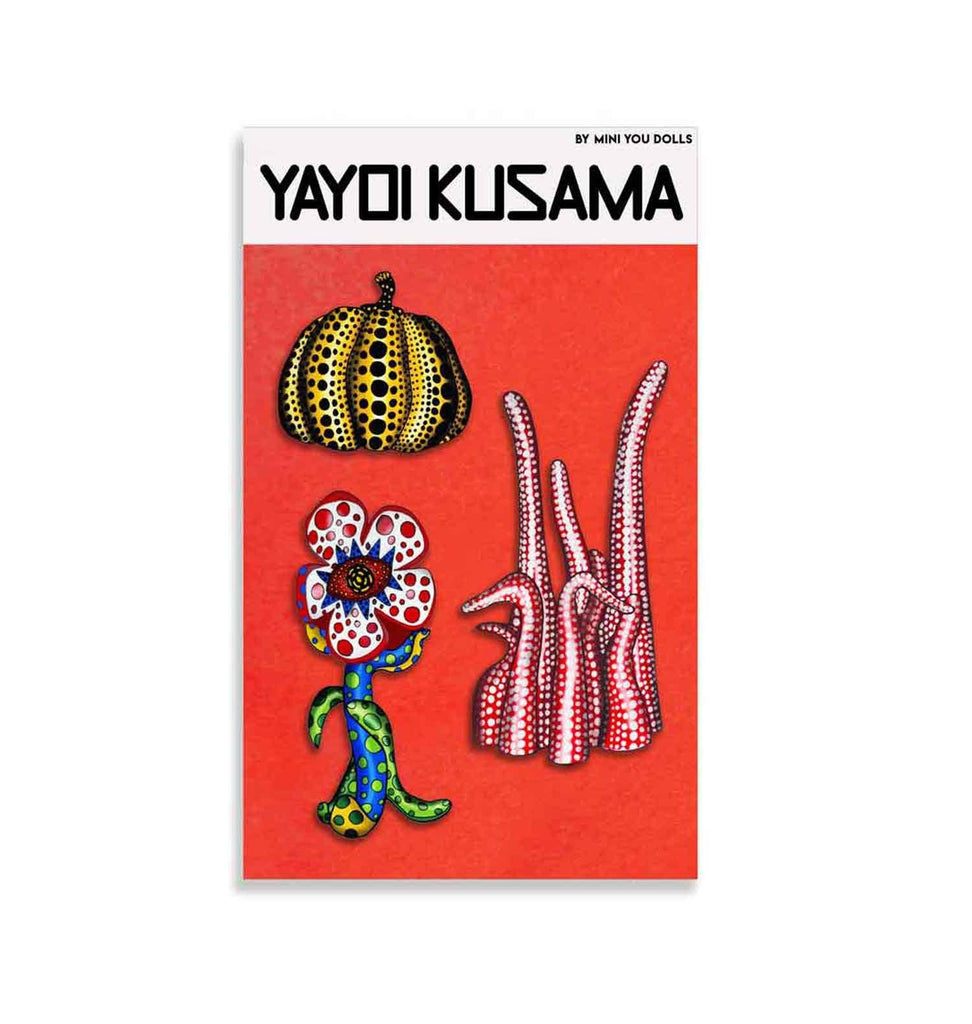 Yayoi Kusama Inspired Magnet Set