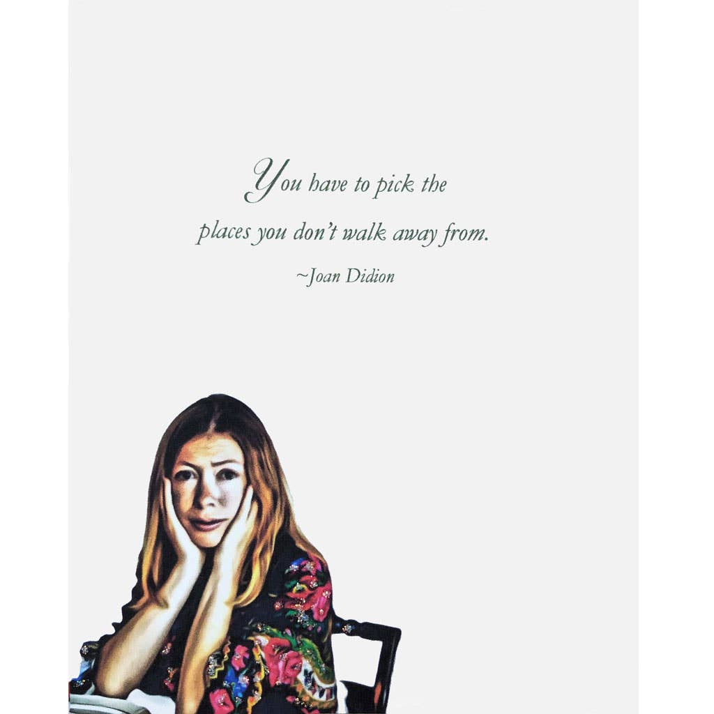 Card | Joan Didion Quote