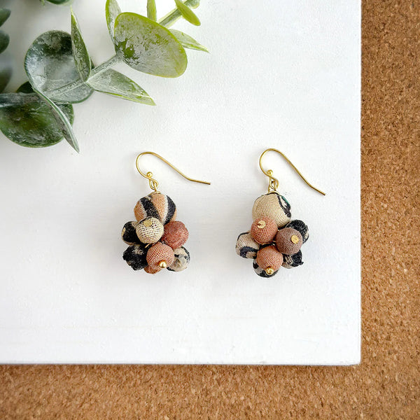 Earrings | Kantha Desertscape - Drop