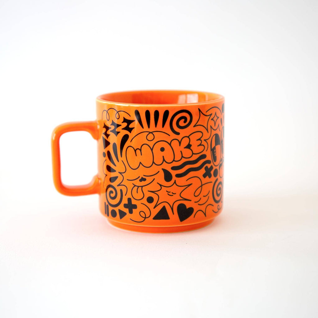 Wake Up Mug x Hattie Stewart