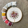 Zinnia No. 3 (5") DIY Embroidery Kit