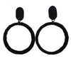 Earrings | Hoop Leather 140