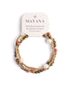 Bracelets | Gem and Pearl Miyuki (Unakite)