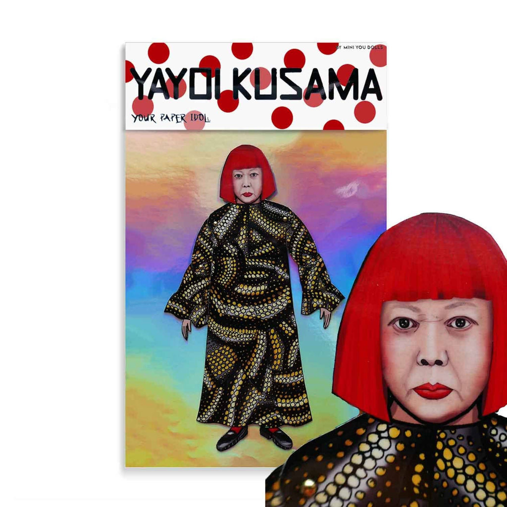 Posable fridge magnet Yayoi Kusama | Contemporary Artist