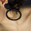 Earrings | Hoop Leather 140