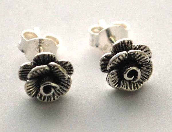 Earrings | Rose - silver "Frida"