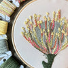 Protea (5") - DIY Embroidery Kit