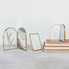 Photo Frame | Arched Brass Frame