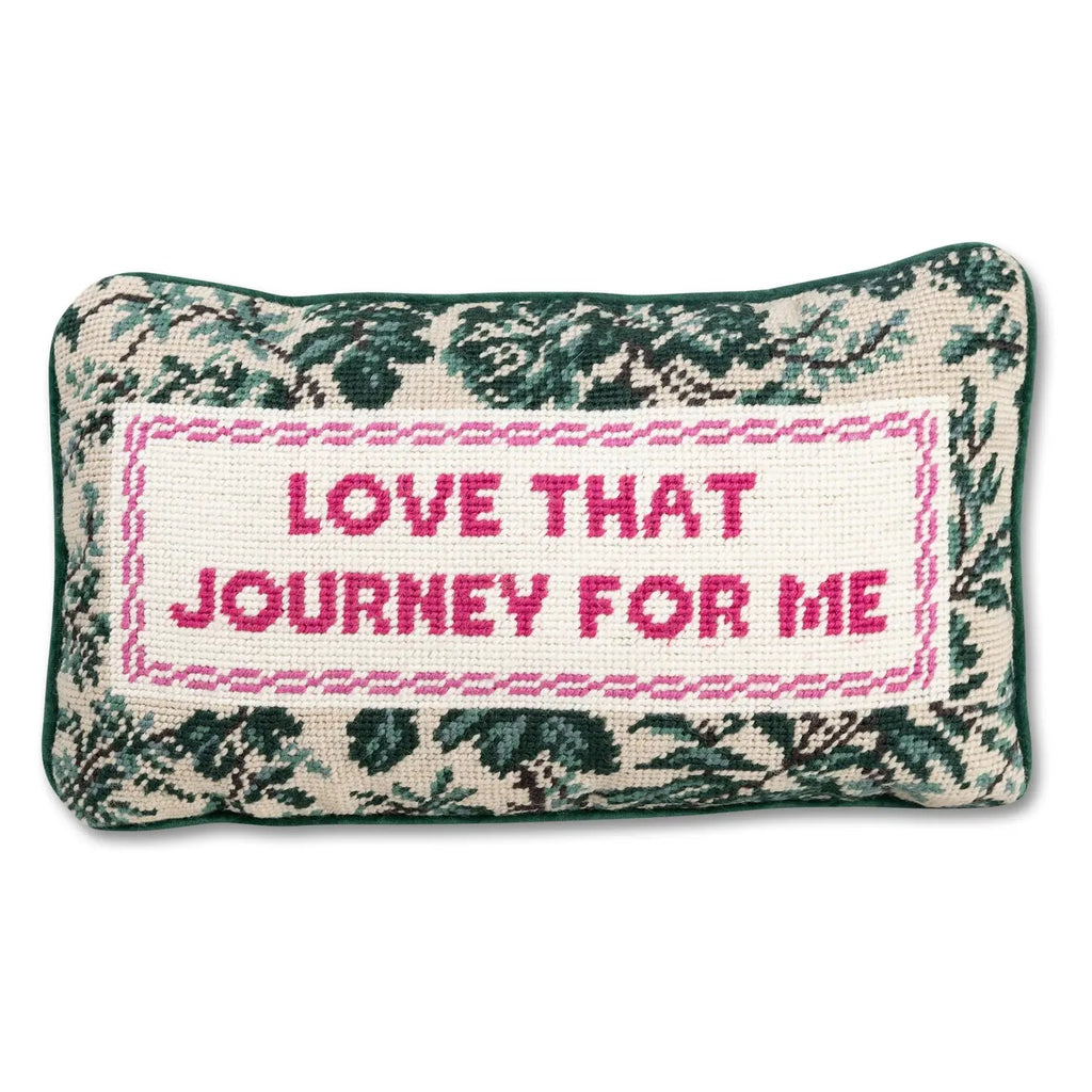 Love That Journey | Needlepoint Pillow