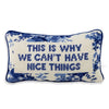 Nice Things | Needlepoint Pillow