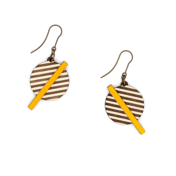 Earrings | Golden Bar