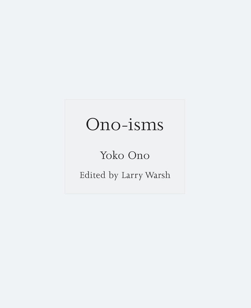 Ono-isms