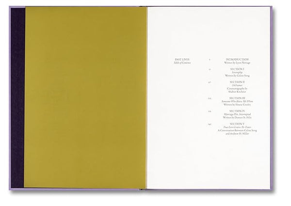 Past Lives Screenplay Book