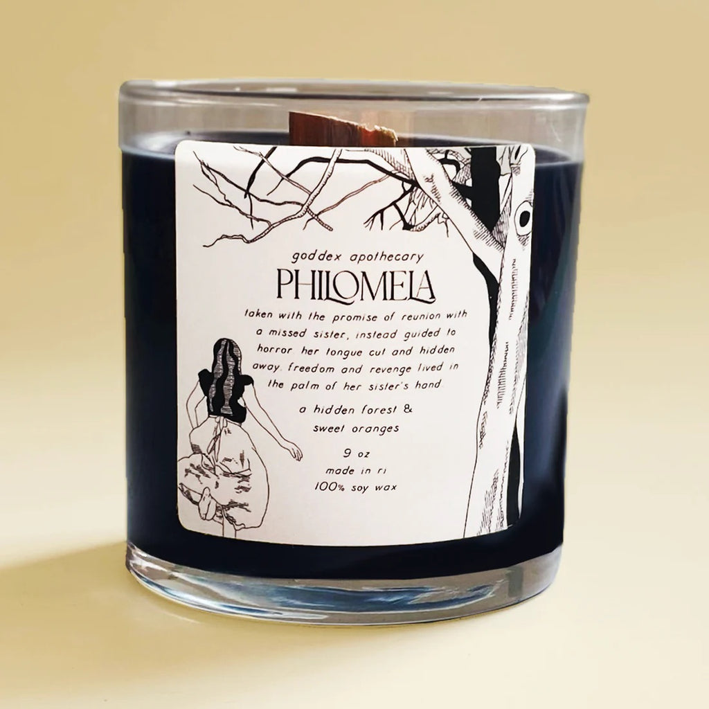 Philomela | Forest Air & Oranges Soy Wax Candle