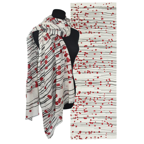 Wool Scarf | Sakura