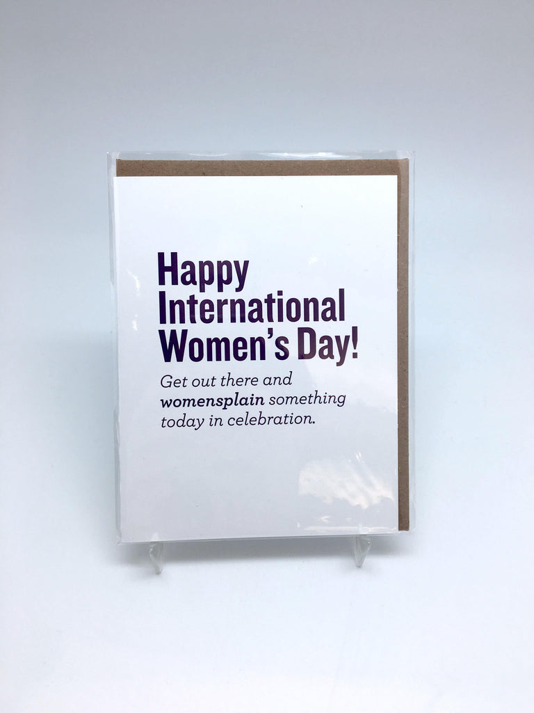 NC | Womensplain Day