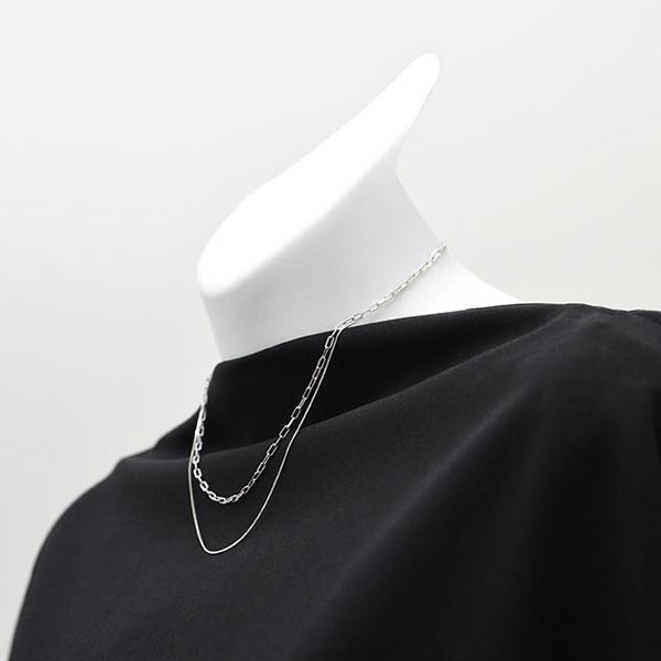 Connect Necklace | Polish Silver