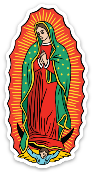 Virgin of Guadalupe | Die Cut Sticker