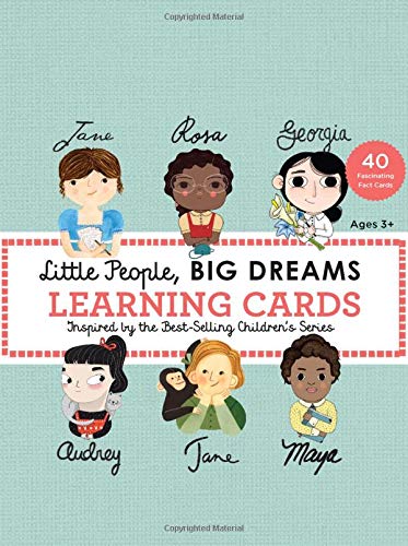 Little People, Big Dreams Learning Cards: 40 Fascinating Fact Cards
