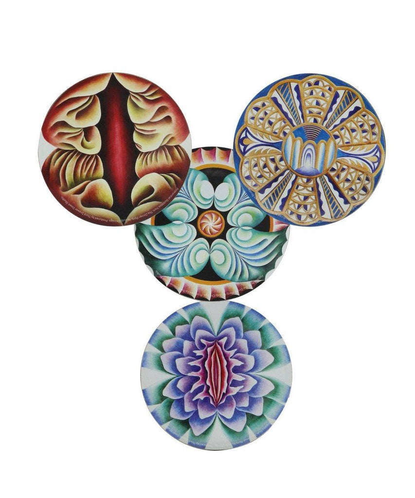 Set of Four Coasters x Judy Chicago