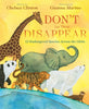 A colorful book cover with illustrations of animals walking forward. The title reads "Don't Let Them Disappear."