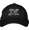"Failure is an Option" Black Cap