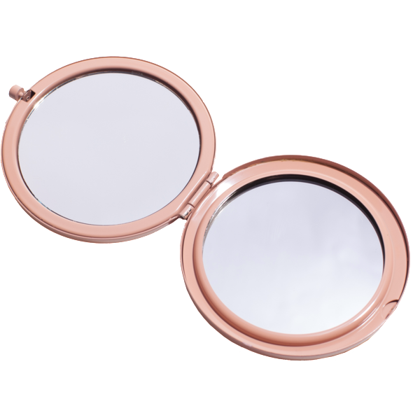 Pink Blush Compact Mirror