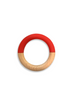 Wood and Color Resin Bracelet