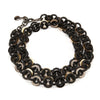 Sea Chain Resin Necklace Matte Black
